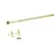 Kenney Mfg Kenney Brass Brass Curtain Rod 28 in. L X 48 in. L KN386/3 - alternate 1